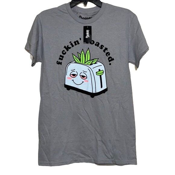NWT Spencer's‎ T-Shirt Adult Size S Qty 2 t-Shirts Graphic Toasted, Nugs, Kisses - Picture 2 of 13